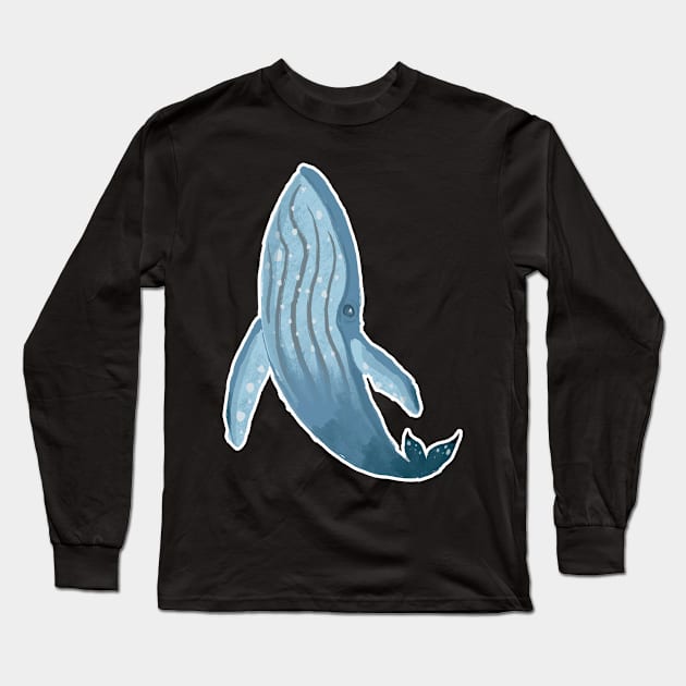 Coming up for a breather Long Sleeve T-Shirt by narwhalwall